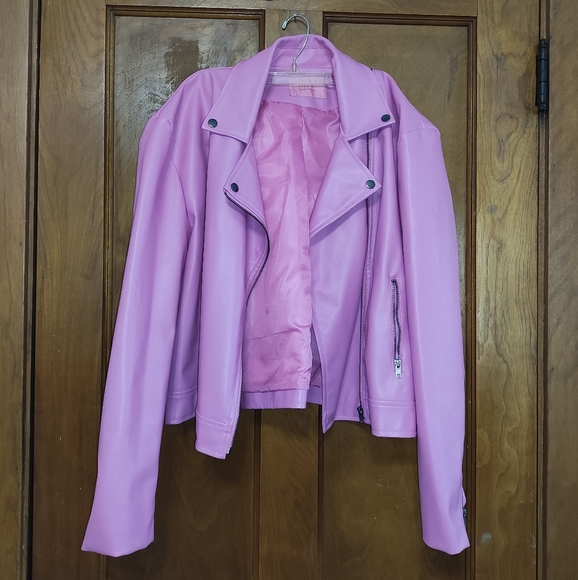 Faux Biker Coat - Picture 1 of 8